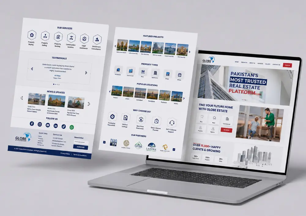 Raistard Website design / 10 portfolio board
